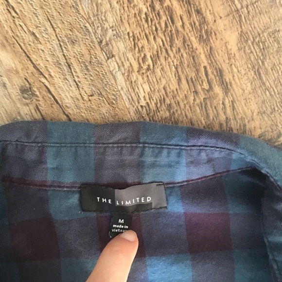 🍁 Blue buffalo plaid shirt dress! - Picture 6 of 7